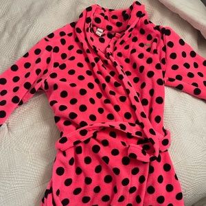 PINK VS plush robe